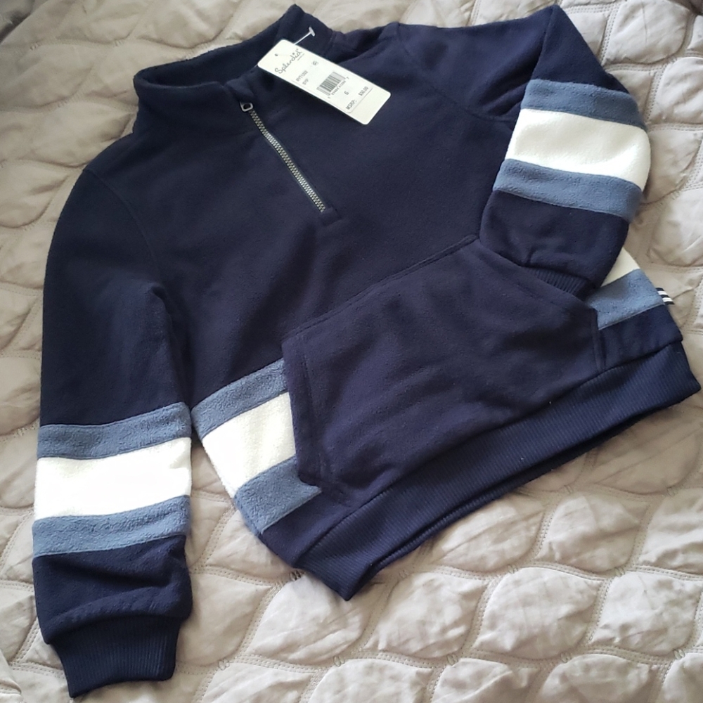 Boys' Half Zip Polar Fleece Sweatshirt